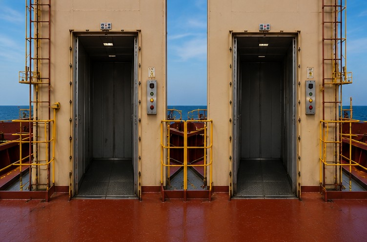 Ascenseurs à bord